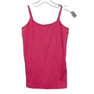 Coobie Spaghetti Strap Non Padded Camisole Tank Top Women's One Size Red Stretch